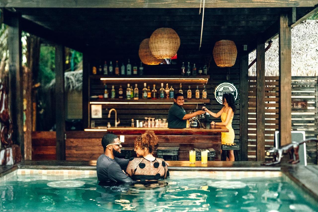 Caribbean Beach Cabanas Placencia Экстерьер фото